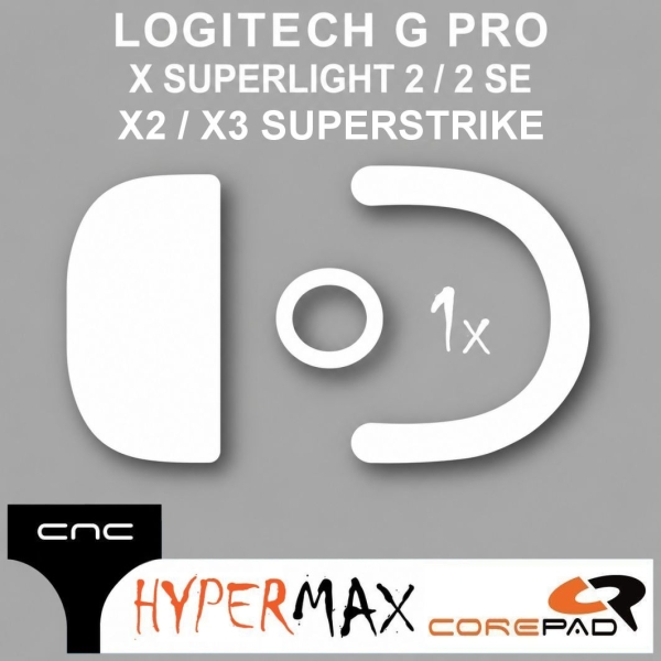 Corepad PRO MAX Skatez CNC Machined Milled Next Gen NG PlastiX Xact Replacement Replacements nTech Skate Skates Dots machining cut cutting process Logitech G PRO X Superlight 2 GPX GPX2 X2 X3 SUPERSTRIKE